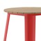 Flash Furniture 30 RD Bar Top Table Brown Poly Top/Red Frame JJ-T14623H-76-BRRD-GG - alternate 5